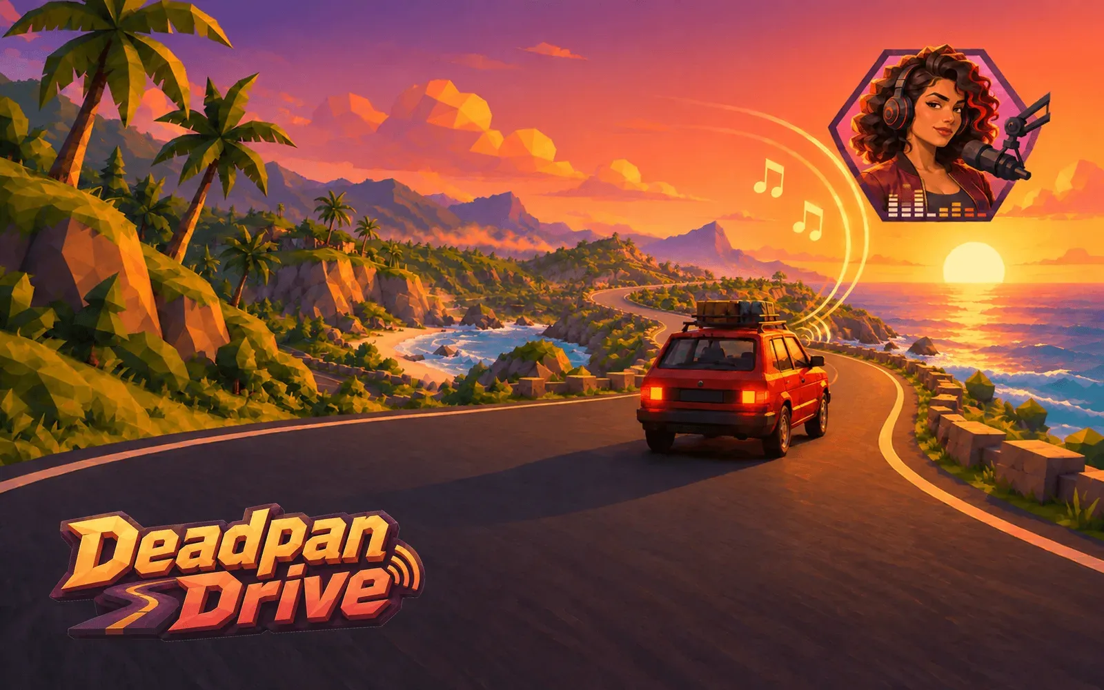 Capa de Deadpan Drive